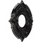 Ekena Millwork Attica PVC Medallion (Canopies up to 4 1/8"), 10"OD x 3 1/2"ID x 3/4"P, Textured Metallic Galaxy CMP10ATAGX - alternate 4